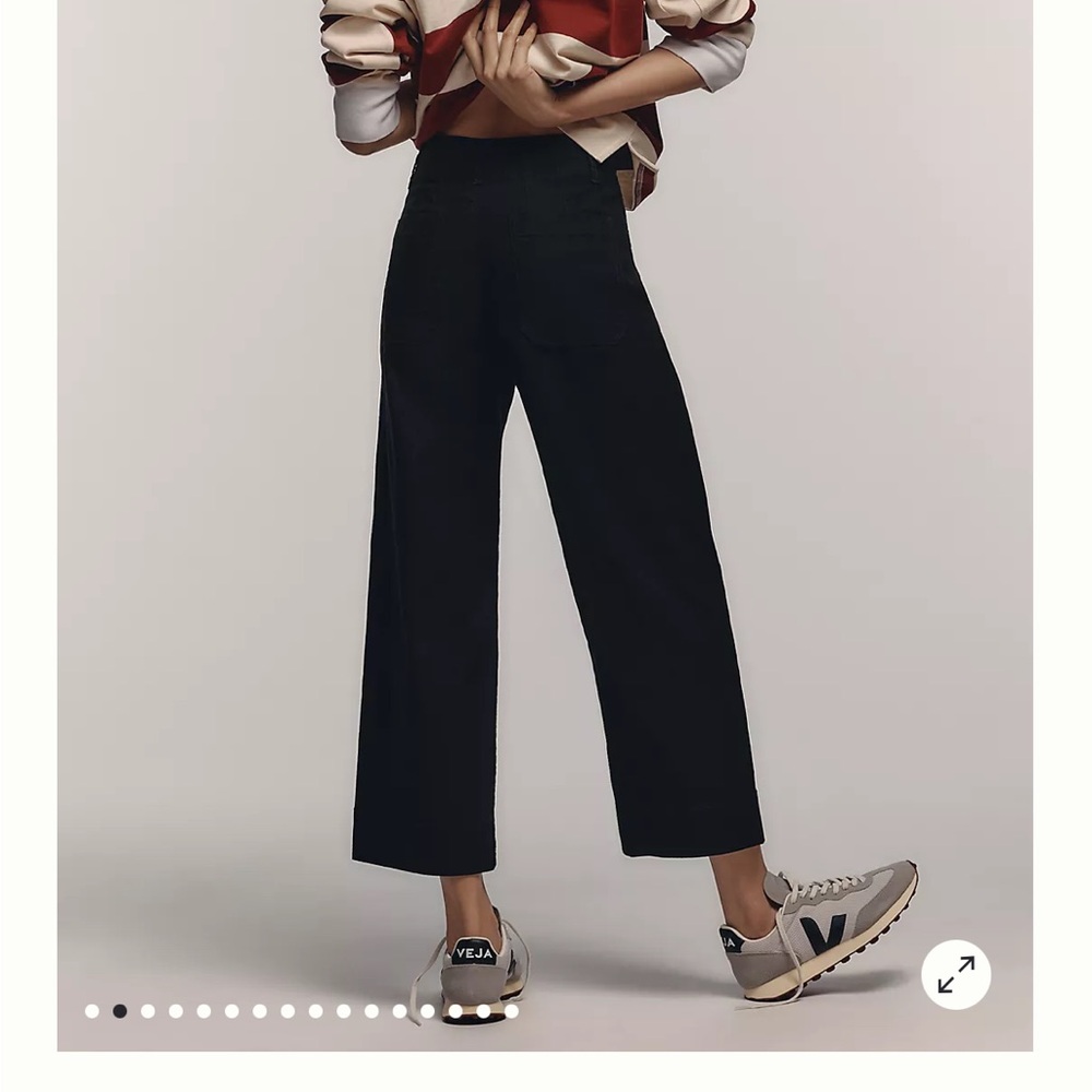 Black Wide-Leg Pants: Colette Maeve